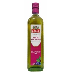 Масло виноградное рафинированное Basso grapeseed oil 750 мл