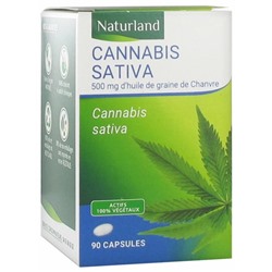 Naturland Cannabis Sativa 90 Capsules