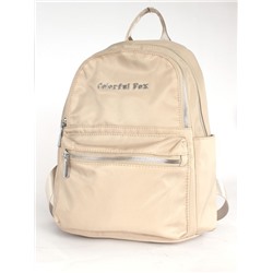 Рюкзак жен текстиль CF-2325,  2отд,  3внут+4внеш/ карм,  бежевый 261222