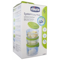 Chicco System Easy Meal R?cipients Porte-Aliments 6 Mois et +