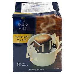 Кофе молотый (дрип-пакеты) Лакшери Бленд AGF, Япония, 56 г (7г х 8 шт.) Акция