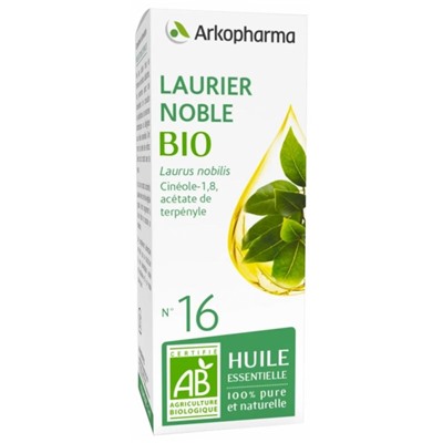 Arkopharma Huile Essentielle Laurier Noble (Laurus nobilis) Bio n°16 5 ml