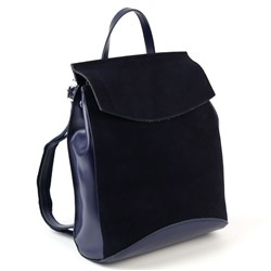 Женский кожаный рюкзак М8504-220 Блу