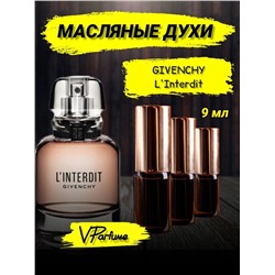 Linterdit givenchy духи масляные живанши (9 мл)
