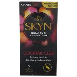 Manix Skyn Cocktail Club 9 Pr?servatifs
