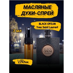 Черный Опиум Ив Сен Лоран духи Black opium (3 мл)