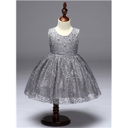 01334 Платье мод.L-9065 /серый/