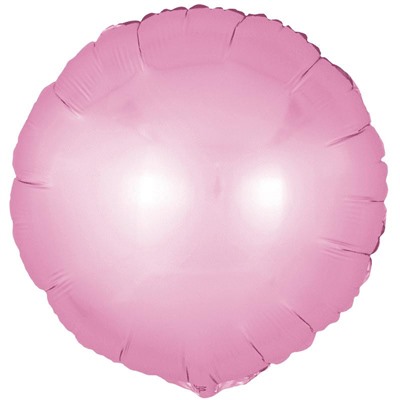 В0384-4 Шар круг 46см розовый