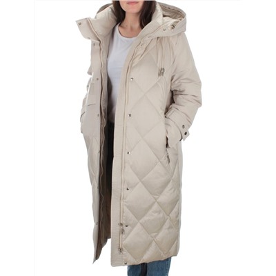 C230 LT.BEIGE Пальто зимнее женское (200 гр. холлофайбер)
