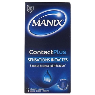 Manix ContactPlus Sensations Intactes 12 Pr?servatifs