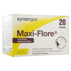 Synergia Maxi-Flore Syst?me Immunitaire 20 Sachets Orodispersibles