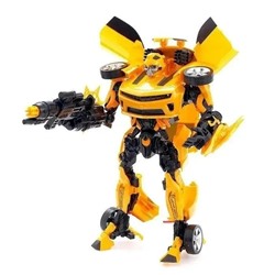Большой робот трансформер Бамблби Bumblebee 24 см, автобот, желтый