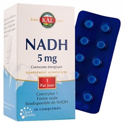 Kal NADH 5 mg 30 Comprim?s