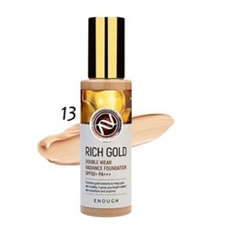 (Китай) Тональная основа Enough Rich Gold Double Wear Radiance Foundation (Тон 13)