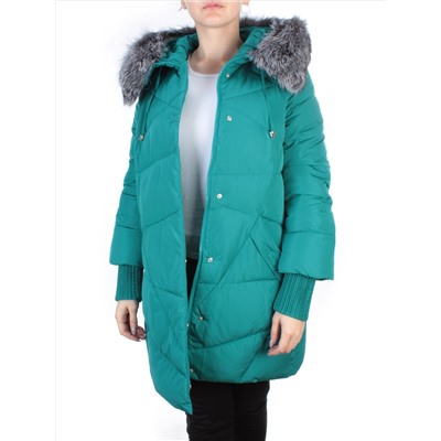15-290 GREEN Куртка зимняя женская (200 гр. холлофайбера)