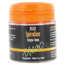 S.I.D Nutrition Fatigue Tonus Spiruline 30 G?lules
