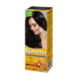 Стойкая крем-краска для волос "ROWENA", тон 4.85 Темно-каштановый