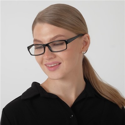 Готовые очки Восток 6616, цвет чёрный, отгибающаяся дужка, +1,5