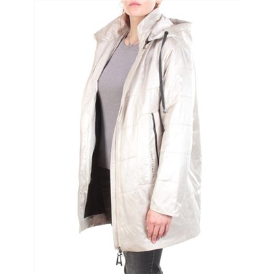22-305 BEIGE Куртка демисезонная женская AKiDSEFRS (100 гр.синтепона)