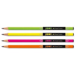 Чернографитный карандаш Neon, цветной корпус, твердость HB, в 2-х пластиковых пеналах по 72 шт., 144 шт