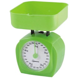 Весы кухонные механические HOMESTAR HS-3005М, 5 кг, цвет зеленый