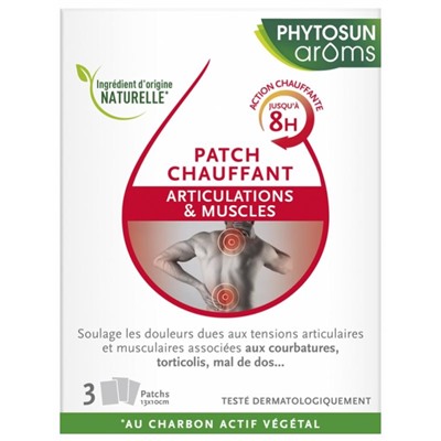 Phytosun Ar?ms Patch Chauffant Articulations and Muscles