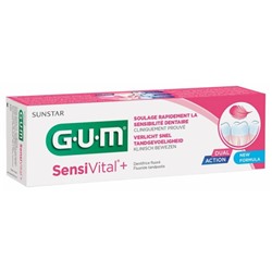 GUM Sensivital+ Dentifrice Fluor? 75 ml