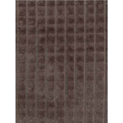 Плед TexRepublic Deco "Квадратики", коричневый (tr-200814-gr)
