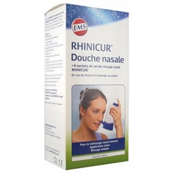 Rhinicur Douche Nasale + Sel de Rin?age Nasal 4 sachets