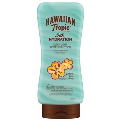 Hawaiian Tropic Silk Hydratation Lotion Apr?s-Soleil Ultra-L?g?re 180 ml