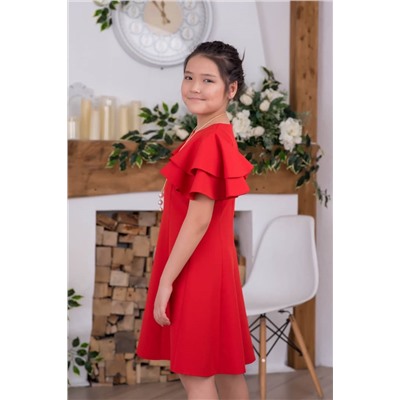 Платье 0226 красный