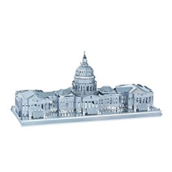 Объемная металлическая 3D модель  United States Capitol арт.K0033/B21111