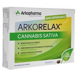 Arkopharma Arkorelax Cannabis Sativa 30 Comprim?s