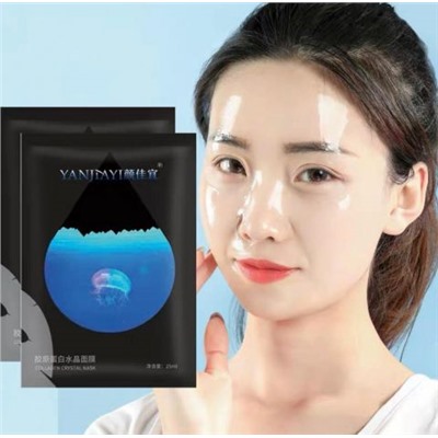 Коллагеновая маска для лица Yanjiayi Collagen Crystal Facial Mask Медуза