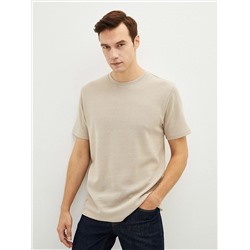 Базовая мужская футболка с круглым вырезом и коротким рукавом