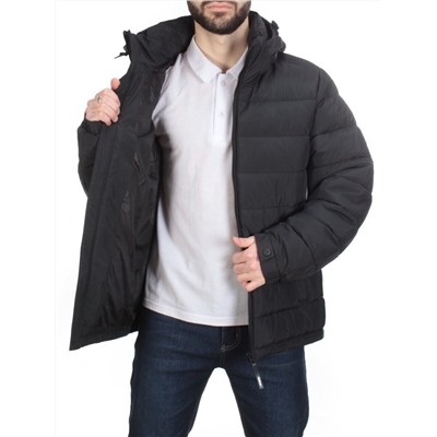 4016 BLACK Куртка мужская зимняя ROMADA (200 гр. био-пух)