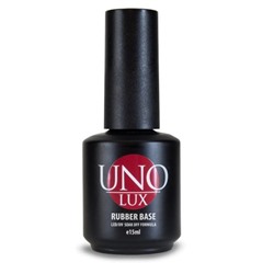 Uno Lux, Rubber Base - Базовое каучуковое покрытие 15мл