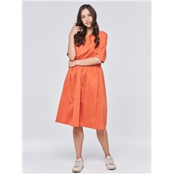 Платье женское 201-3605; БХ12 оранжевый тигр