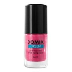 Domix Green Professional Лак для ногтей, светло-малиновый, 6 мл