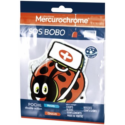 Mercurochrome Poche Double Action SOS Bobo