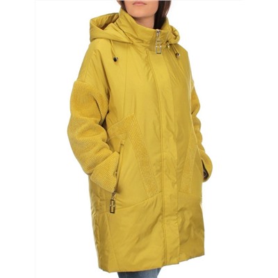 M-6059 YELLOW/GREEN Куртка демисезонная женская (синтепон 100 гр.)
