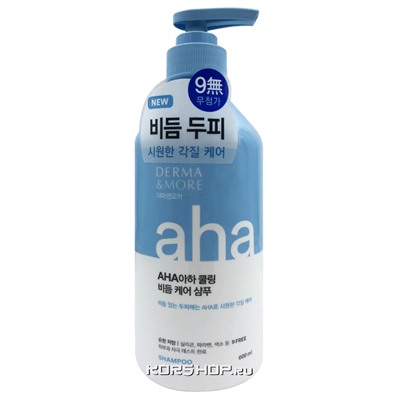 Освежающий шампунь для волос от перхоти Derma and More, Корея, 600 мл Акция