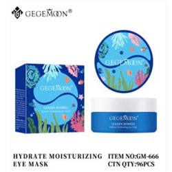 Патчи для глаз гидрогелевые коллагеном и морскими водорослями Gegemoon Hydrate moisturizing, 60шт