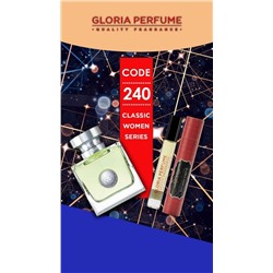 Масляные духи шариковые 10 мл Gloria Perfume № 240 (Versace Versense)