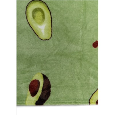 Плед фланель Absolute "Авокадо" в пакете ПНД, зеленый, 140*200 см (tr-1043513)