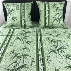 Постельное белье Шуйская бязь бамбук зеленый