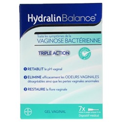 Hydralin Balance Gel Vaginal 7 Tubes x 5 ml