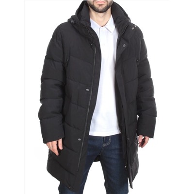 4005 BLACK Куртка мужская зимняя ROMADA (200 гр. холлофайбер)