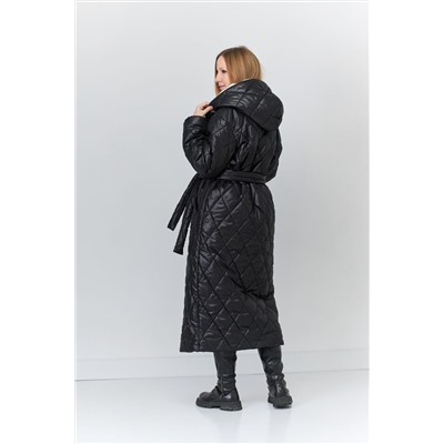 Пальто Chumakova 950 черный/молочный