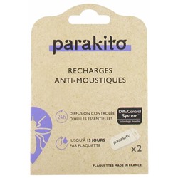 Parakito 2 Recharges Anti-Moustiques